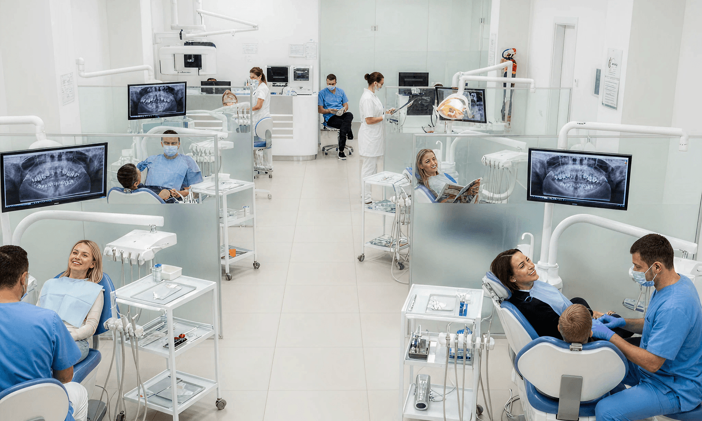 Dental clinic background